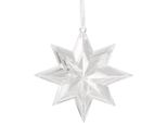 Stella In Plastica Trasparente 15Cm 6Pz Da Appendere - Decorazione Natalizia, Decorazione Della Finestra, Decorazione Dell'albero Di Natale