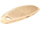 Vassoio In Legno Di Acacia Bordo Albero Decorativo Tavola Da Portata 36-45Cm