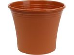Vaso Da Fiori Irys In Plastica Terracotta Ø38Cm H31Cm Resistente Al Gelo E Alle Intemperie Fioriera Da Giardino Balcone