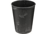 Vaso Per Piante In Plastica Antracite Ø13 Cm H16,5 Cm Set Di 4 Pezzi