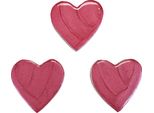 Cuori In Legno Decorazione Sparsa Rosa Legno Di Mango Lucido 4,5 Cm 8 Pezzi
