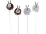 Coniglietto Pasquale Fiore Spina Decorazione Pasquale Coniglietto Spina Primavera 28Cm 16 Pezzi