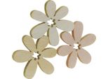 Fiori Di Legno Sparsi Decorazione Fiori 2Cm 144 Pezzi Decorazione Artigianale Primavera