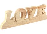 Decorazione Da Tavolo In Legno Love Rustico Decorativo