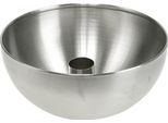 Portacandele In Metallo Argentato Per Candele A Bastoncino Ø15Cm H7,5Cm