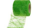Nastro Decorativo Da Tavola In Tessuto Non Tessuto 8Cm X 25M Verde Per Pasqua, Fioreria, Decorazione Della Tavola, Impermeabile, Resistente Ai Colori