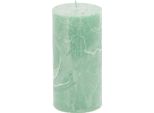 Candele Cilindriche Premium Verde Chiaro, Colorate In Massa, Set Da 4 Pezzi, 50X100 Mm, Lunga Durata Di Combustione, 4 Pezzi