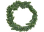 Ghirlanda Decorativa In Abete Artificiale Con Effetto Brina Per Decorazioni Invernali