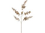 Ramo Decorativo Di Eucalipto Metallico Champagne 105 Cm Decorazione Artificiale Di Natale