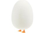 Uovo Decorativo Con Zampe Crema Divertente Decorazione Da Tavola Pasquale Primavera H13Cm Set Da 4