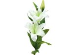 Giglio Di Pasqua Bianco Fiore Artificiale Decorativo 86 Cm Fiore Artificiale