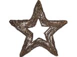 Stelle Di Salice Naturali Da Appendere, Decorazione Natalizia Per Finestre, Decorazione Murale, 48 Cm, Set Di 2