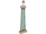 Faro Antico Marittimo Decorazione Da Tavolo Legno Vintage 40,5Cm