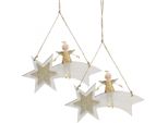Angelo Su Stella Cadente, Decorazione Natalizia, Appeso, Decorazione Dell'avvento, Angelo Custode, Regalo
