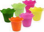 Vaso Da Fiori In Plastica BlüTe Ø6,5 Cm 25 Pezzi Vaso Decorativo, 25 Pezzi