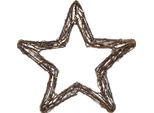 Stelle Di Salice Naturali Da Appendere, Ghirlanda Per Porta, Decorazioni Natalizie Per Finestre E Pareti, Set Da 4 Pezzi Da 28 Cm, 4 Pezzi