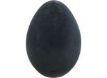 Uovo Di Pasqua Decorazione Plastica Nera Floccata 20Cm Nobile Decorazione Di Pasqua