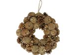 Ghirlanda Di Pigne Naturale Decorazione Pino Ghirlanda Da Porta Ghirlanda Da Muro Decorazione Da Tavolo Autunno Natale Ø30Cm