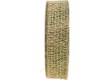 Nastro Decorativo Juta Verde Natura 25Mm 10M Nastro Regalo Nastro Decorazione