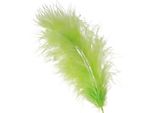 Piume Artigianali Verde Chiaro 5-10Cm Piume Decorative 20G Primavera