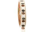 Nastro Decorativo Uova Di Pasqua 15Mm 18M Cotone Marrone Bianco Decorazione Primaverile