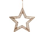 Decorazione Natalizia BohéMien: Decorazione A Stella 40 Cm, Decorazione Per Porta E Finestra