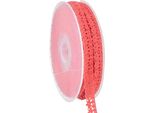 Nastro Decorativo In Pizzo Coral 12Mm X 20M - Nastro Decorativo, Pizzo All'uncinetto, Nastro Da Regalo Per Decorazioni