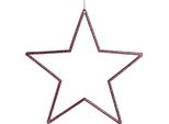 Stelle Decorative Appese Con Glitter Per Decorazioni Natalizie, 8 Pezzi