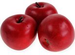 Mela Decorativa Rossa 6,5 Cm 12 Pezzi Frutti Artificiali Decorazione Natalizia Decorazione Autunnale