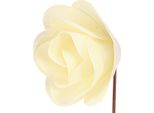 Rose Decorative Color Crema Rose Artificiali Rose In Legno Ø7,5 Cm 12 Pezzi - Eleganti Fiori Artificiali Decorativi Per Matrimoni E Per La Casa, 12 Pezzi
