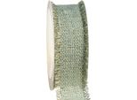 Nastro Decorativo Con Frange Nastro Decorativo Verde Chiaro Oro 40Mm X 15M - Nastro Natalizio E Da Regalo