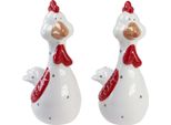 Decorazioni Pasquali A Forma Di Gallina 12 Cm X 7,5 Cm X 18,5 Cm 2 Pezzi Decorazioni Da Tavola Primaverili, 2 Pezzi