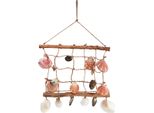 Decorazione Appesa Rete Da Pesca Nautica Conchiglie Decorazione Natura 50X32Cm