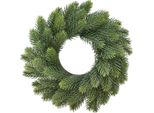 Corona Di Natale Artificiale Decorazione Con Rami Di Abete Decorazione Per La Tavola Dell'avvento