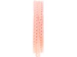 Nastro Decorativo In Pizzo Salmone 9Mm 20M - Pizzo All'uncinetto Per Decorazioni Fai Da Te O Regali