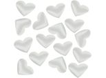 Decorazione A Pioggia Cuori Bianchi 14Mm 800 Pz Decorazione Matrimonio Decorazione Tavola San Valentino