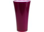 Vaso Grande "Fizzy"" Erika - Vaso Decorativo Da Terra In Plastica Ø29Cm, Altezza 44,5Cm Per Fiori E Piante Artificiali"