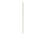 Candele A Bastoncino Colorate In Bianco Crema 21×240 Mm 12 Pezzi - Candele Da Tavola Di Alta Qualità Per Matrimoni E Feste, 12 Pezzi