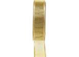 Nastro Regalo Effetto Anello Dorato 25Mm 25M - Nastro Decorativo Per Natale E Festività