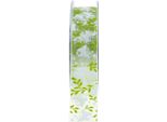 Nastro Decorativo Farfalla Verde Organza Nastro Regalo 25Mm 20M