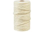 Nastro Di Iuta Nastro Decorativo Bianco Crema Ø4Mm 100M Imballaggio Regalo Decorazione Fai Da Te Robusto