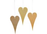 Cuori Di Metallo Per Finestra Appesi 6 Pezzi, Cuori Di Decorazione Beige/Giallo/Arancio 15 Cm, Decorazione Primaverile, Matrimonio, San Valentino