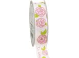 Nastro Regalo Rose "Ti Amo"" Nastro Decorativo 25Mm X 20M Matrimonio"