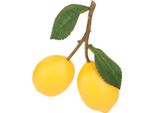 Ramoscelli Decorativi Con Limoni Per La Decorazione Della Tavola E Del Soggiorno, 3 Pezzi