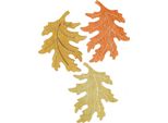 Decorazione Da Tavolo Foglie D'autunno In Legno Decorazione Sparsa 4Cm 72 Pezzi, 72 Pezzi