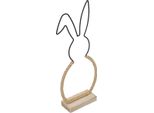 Coniglietto Di Pasqua Decorazione Da Tavolo Boho Decorativo Coniglietto Filo 32Cm Pasqua