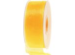 Nastro Di Organza Giallo 40Mm 50M Nastro Regalo Nastro Decorativo Nastro Arco