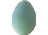 Uovo Di Pasqua Decorazione Uovo Grigio-Verde Floccato Plastica 20Cm Pasqua Decorazione Da Tavola