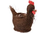 Decorazione Pasquale Cesto Decorazione Pollo 36Cm Per Piantare - Stile Casa Di Campagna, Decorazione Del Giardino, Decorazione Della Tavola, Cesto Di Pasqua
