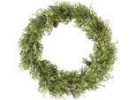 Ghirlanda Di Abete Artificiale Con Pigne Per Idee Natalizie Decorative